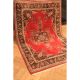 Schöner Handgeknüpfter Blumen Teppich Herati Nain Kum Carpet Tappeto 120x180cm Teppiche & Flachgewebe Bild 3