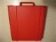 Olivetti Valentine S,  Reiseschreibmaschine Im Kunststoffkoffer,  Rot,  Top Antike Bürotechnik Bild 5