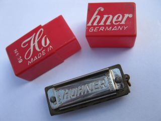 Hohner Mundharmonika Nr.  39 - Mini,  Little Lady,  Made In Germany,  Keine Neuware Bild