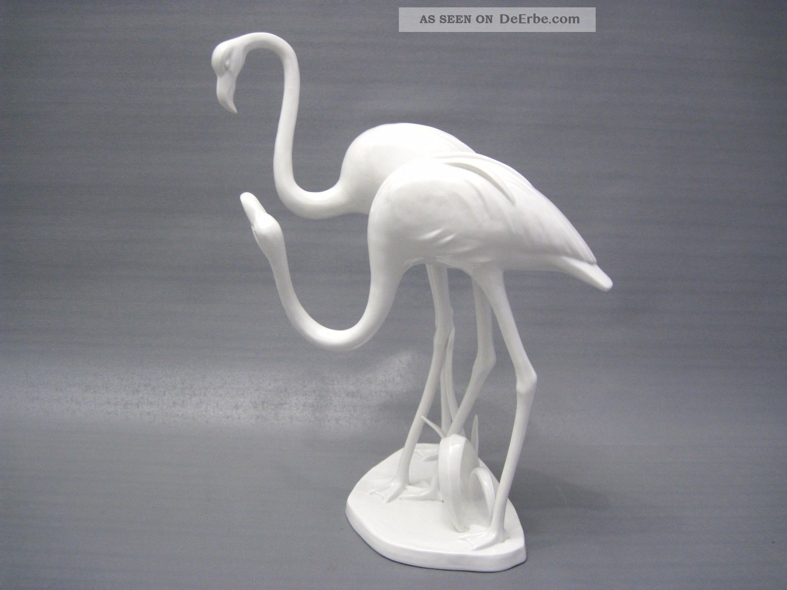Meissen Figur Gruppe Als Flamingo.  1.  Wahl Meissen Bild