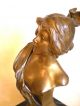 Kowalczewski - Bronze Sculpture - Young Girl - Art Nouveau Bronze Bild 5