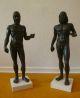 Kunstbronze Figuren Heroen Von Riace Ars Mundi Carlin Mit Zertifikat Np.  1350,  - Bronze Bild 11