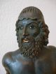 Kunstbronze Figuren Heroen Von Riace Ars Mundi Carlin Mit Zertifikat Np.  1350,  - Bronze Bild 6