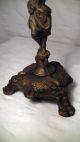 Schöne,  Alte Petroleum Lampe Öl Leuchte 42 Cm,  Figur,  Figürlich,  Frau,  Antik Antike Bild 4