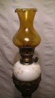 Schöne,  Alte Petroleum Lampe Öl Leuchte 42 Cm,  Figur,  Figürlich,  Frau,  Antik Antike Bild 8