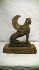 Alte Figur,  Skulptur,  Stein,  Historisch,  Antik,  Sphinx,  ägyptisch,  Ägypten Vor 1900 Bild 3