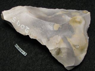 6400j.  A: Beil Steinzeit Mesolithikum Feuerstein Flint ErtebÖlle Ellerbek K Bild