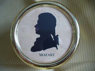 Musikdose Mit Homage An Mozart Bild