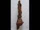 Sehr Große Holz - Madonna Geschnitzt Alte Figur Skulptur Wand - Podest Konsole Jesus 1950-1999 Bild 4