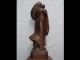 Sehr Große Holz - Madonna Geschnitzt Alte Figur Skulptur Wand - Podest Konsole Jesus 1950-1999 Bild 7