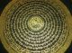 Traum - Thangka Feines Mantra Mandala In Brokat Aus Nepal Mit Viel Gold 77x47cm Entstehungszeit nach 1945 Bild 2