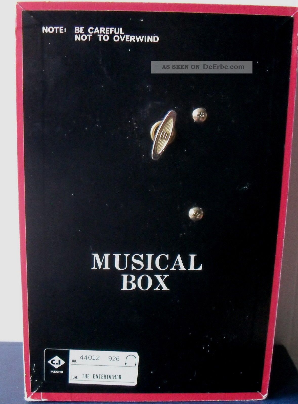 Musik Spieluhr Dancing Clown The Entertainer Musicbox Musical Box