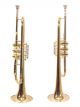 Traumhafte Trompete Konzerttrompete Mit Drehventilen Markneukirchen Export 1970 Blasinstrumente Bild 7