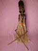 Alte Wayang Golek Xxl Holz Puppe Stabpuppe Marionette Mit Haare Handarbeit Entstehungszeit nach 1945 Bild 1