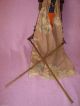 Alte Wayang Golek Xxl Holz Puppe Stabpuppe Marionette Mit Haare Handarbeit Entstehungszeit nach 1945 Bild 4