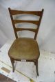 9548.  Alter Bugholz Stuhl Old Wooden Chair Stühle Bild 1