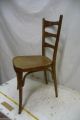 9548.  Alter Bugholz Stuhl Old Wooden Chair Stühle Bild 2