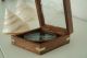 Kompass Aus Messing In Holzbox Antikoptik Box Nautik Instrument Maritim 1258 Technik & Instrumente Bild 4