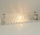 Design Wandlampe Thick Ice Glass 70er Wall Sconce Space Age 70s Vintage 1970-1979 Bild 1