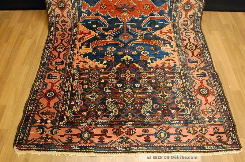 Antiker Teppich Malayer Ca: 290x135cm Antico Tappeto Antique Rug Teppiche & Flachgewebe Bild