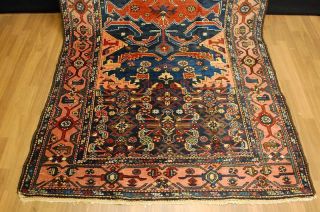 Antiker Teppich Malayer Ca: 290x135cm Antico Tappeto Antique Rug Bild