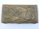 Chinesische Bronze Schatulle Mit Drachen Relief Um 1900 Rarität Entstehungszeit nach 1945 Bild 1