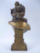 Antike Schwere Große Jugendstil Frauen Bronze Figur.  12 Kg 1900-1949 Bild 5
