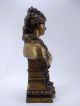 Antike Schwere Große Jugendstil Frauen Bronze Figur.  12 Kg 1900-1949 Bild 6