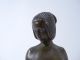 Alte Bronze Frauen Figur Auf Marmorsockel 37cm Hoch 1900-1949 Bild 4