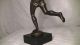 Alte Figur,  Skulptur,  Mann,  Athlet,  Sportler,  Läufer,  Marmor Sockel,  Antik 1900-1949 Bild 7