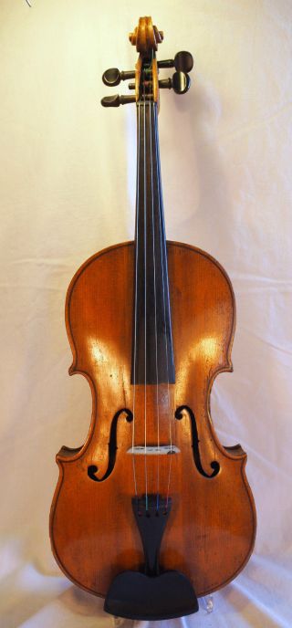 Alte 4/4 Geige,  Violine Mit Inschrift Antonio Liciliano Bild
