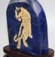 Chinese Lapis Lazuli Tiger Images Statue With Base Entstehungszeit nach 1945 Bild 2