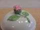 Fürstenberg Zuckerdose Rote Rose Porzellan Porcelain Sugar Bowl Sucre Bowl Nach Marke & Herkunft Bild 2