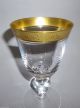 Theresienthal Weinglas Einzelglas Kristallglas Marlowe Minton Borde 13cm Höhe Kristall Bild 3