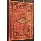 Antik Alt Handgeknüpfter Orient Teppich Bid Jahaa Carpet Tappeto Tapi 105x160cm Teppiche & Flachgewebe Bild 1
