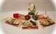 Sushi Fürs Puppenhaus 1:12,  Hier Mit Platzdeckchen,  Sojasauce,  Salat,  Reis,  Kranich Nostalgieware, nach 1970 Bild 1