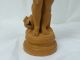 Allegorische Skulptur Tonware Terrakotta Kind Putto Undeutlich Signiert 50 Cm 1900-1949 Bild 6