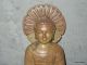 Wunderschöner Älterer Buddha Statue Indien Hellbrauner Stein Achat ? Ca.  2 Kg. Entstehungszeit nach 1945 Bild 1