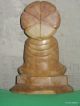 Wunderschöner Älterer Buddha Statue Indien Hellbrauner Stein Achat ? Ca.  2 Kg. Entstehungszeit nach 1945 Bild 3