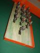 Lineol Rarität Trupp Auf Marsch Toys Soldiers Heer Composition Gefertigt vor 1945 Bild 2