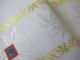 2 Betttücher Bettlaken Weiß Mit Gelber Webkante Pusteblume Unbenutzt 16 Weißwäsche Bild 2