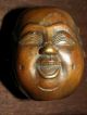 Feng Shui Messing Buddha Kopf Mit 4 Gesichtern Gefühle Buddhakopf Lachen Weinen. Entstehungszeit nach 1945 Bild 2