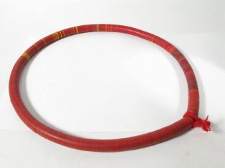 Strang Große Alte Bakelit Scheiben Rot 14mm Vulcanic Disk Trade Beads Afrozip Bild