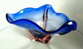 Murano Glas Schale - Obstschale - 60er Jahre Bild