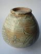 Vase Asien Keramik Vase Old Ceramic Korea Punchong Asia Asiatika 19th? Asiatika: Südostasien Bild 5