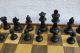 Altes Holz - Schachspiel Klapp - Brett = Schatulle /das Holz Ist Pflegebedürftig Gefertigt vor 1945 Bild 3