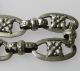 Uralte Silber Trachtenkette Mit Pferd - Charivari - Um Ca.  1850 - S4822 Ketten Bild 3