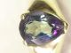Traumhafter Ring Mit Rätselhaftem Blauen Stein Tropfenform Gold 585/14 Karat Ringe Bild 2