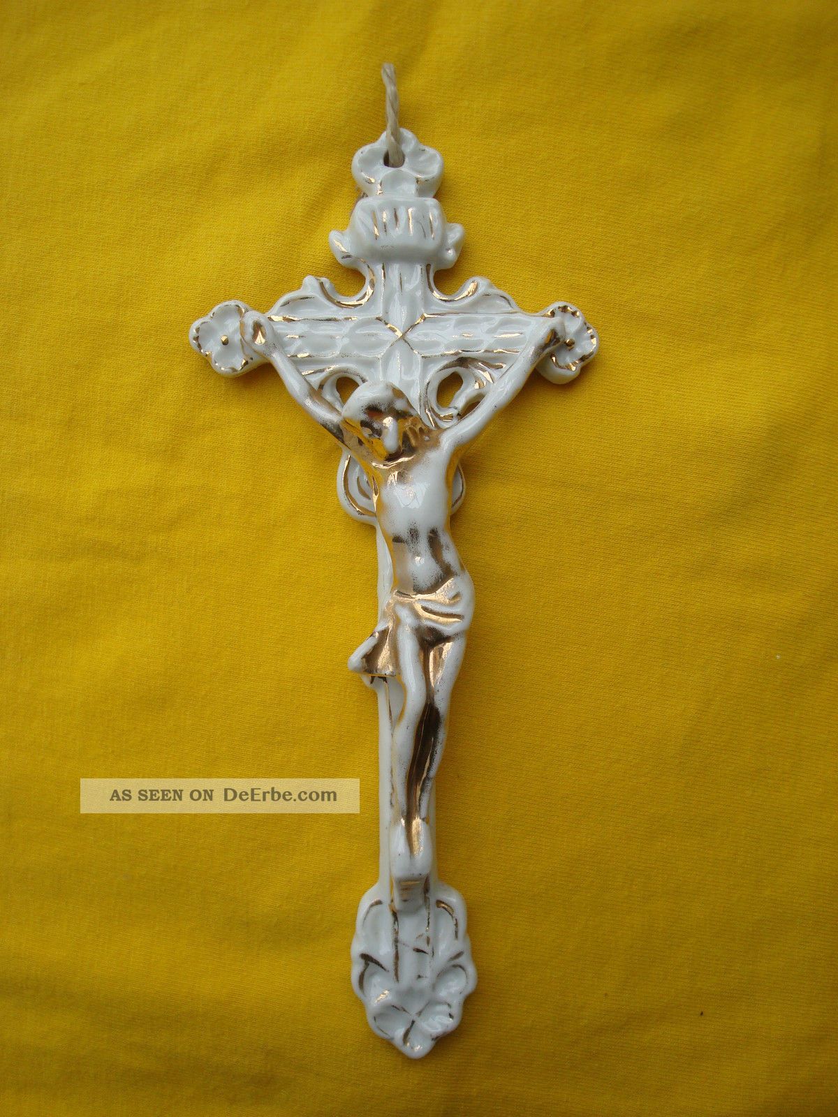 Kreuz Mit Jesus Aus Bisquitporzellan Skulpturen & Kruzifixe Bild