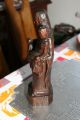 Holzfigur,  Spanische Madonna,  Maria Mutter Gottes Mit Jesus Kind,  Edel WunderschÖn Skulpturen & Kruzifixe Bild 2